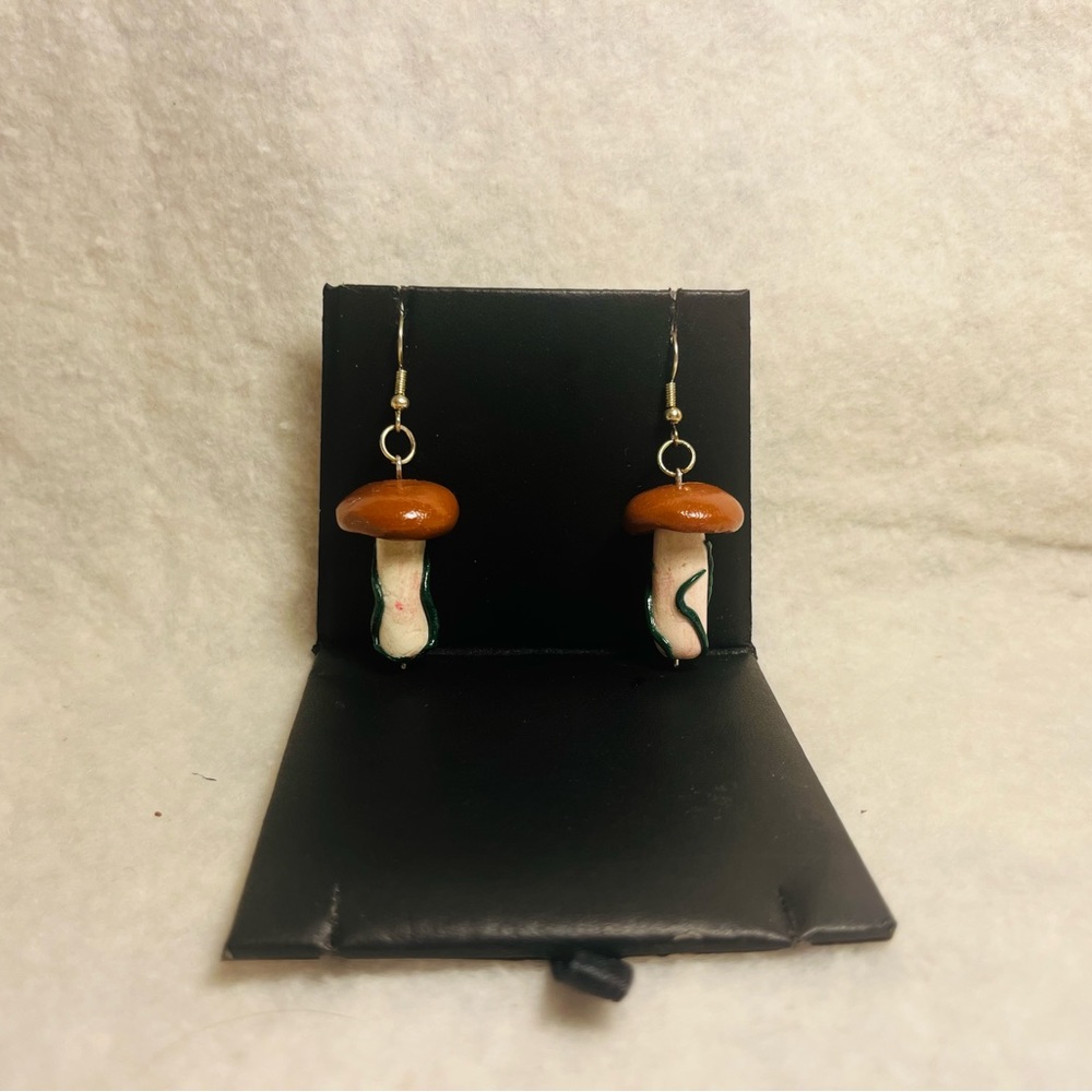 Mushroom Earrings